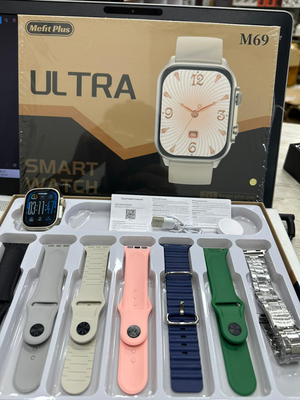 TLTM M42 Series 10 ( 7+1 ) Smart Watch