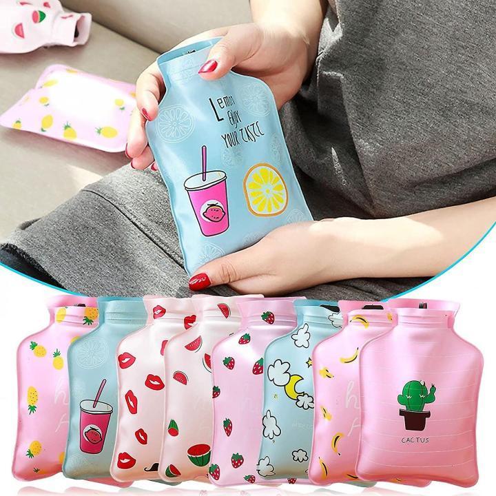 Mini Hot Water Bottle Bags - 4 Pcs