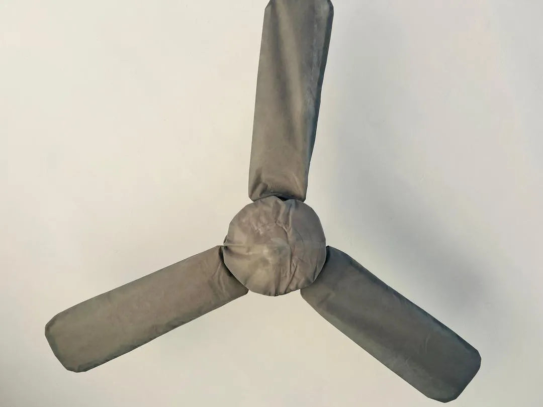 Pack of 01 Fan Cover Complete Set , Including 3 Blade Covers and 1 Motor Cover , Dust Proof and Moisture Proof Best Quality Stuff