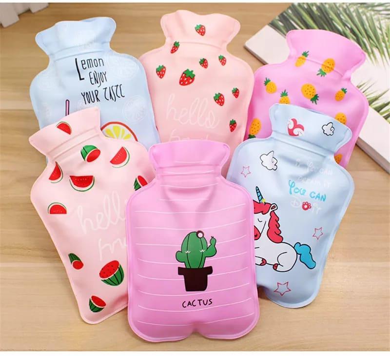 Mini Hot Water Bottle Bags - 4 Pcs