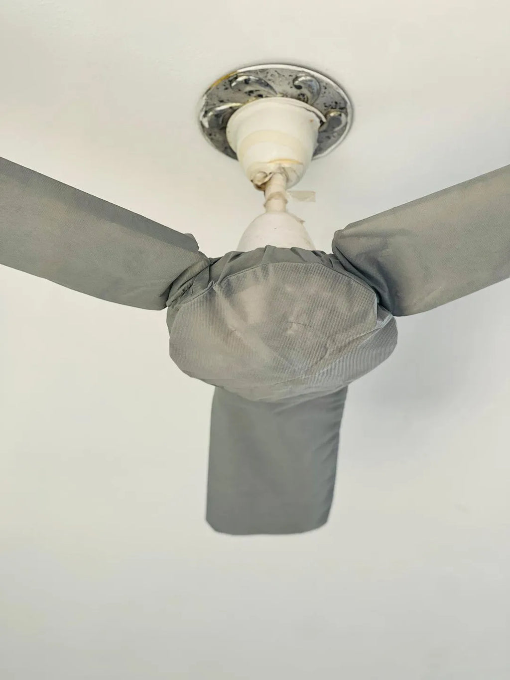 Pack of 01 Fan Cover Complete Set , Including 3 Blade Covers and 1 Motor Cover , Dust Proof and Moisture Proof Best Quality Stuff